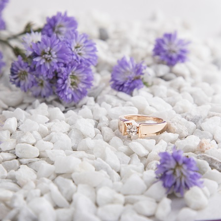 Men’s certified diamond ring