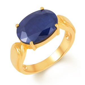Blue sapphire ring
