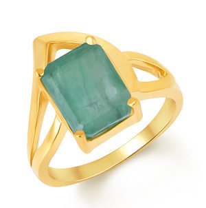 Emerald panna ring