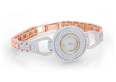 Kundali Jewels Mira Bhayandar Road Rose Gold Diamond Watch