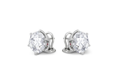 Solitaire Diamond Earrings Narenkumar Jewellers